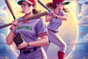 Scoring and Key Terms in Softball