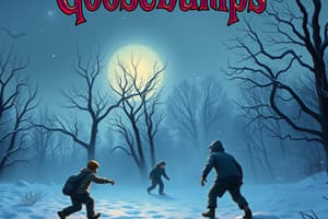 Goosebumps: The Beast from the East Flashcards