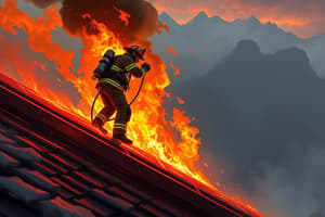 Firefighting: Roof Operations and Techniques