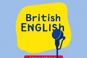 British English with Lewis: Podcast Introduction