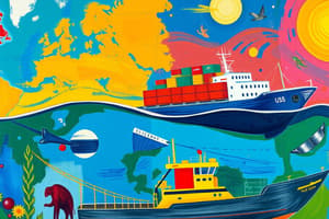 Marine Ecosystems and Shipping Markets