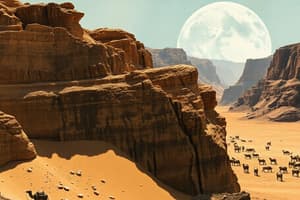 Climate Zones and Wadi Rum