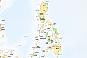 Philippine Geography and Government Overview