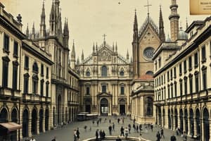 History of Milan: Ancient to Renaissance