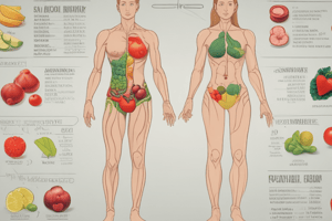 Nutrition Midterm Study Guide