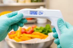 Food Safety Quiz: Temperature & Contamination