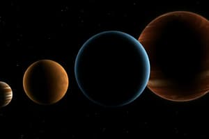 Planets of the Solar System Overview