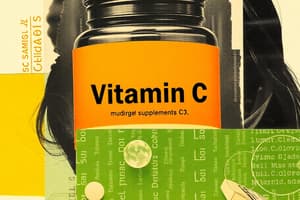 Vitamin C and Children's Multi-Vitamins