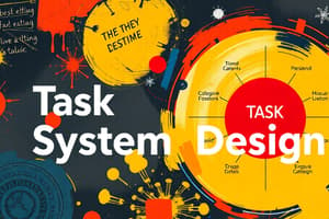 Introduction to Task-Centered System Design (TCSD)