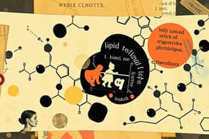 Lipids - Triglycerides and Phospholipids