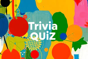 General Knowledge Quiz