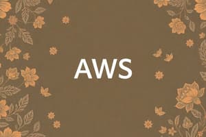 AWS Certification Practice Question Sets