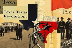 Texas Revolution Quiz