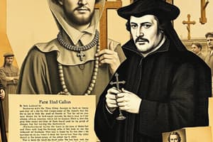 The Reformation and Key Figures