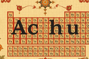 Basic Concepts of Chemistry