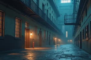 Criminology Vocabulary: Imprisonment Synonyms