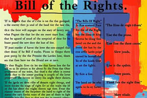 Understanding the Bill of Rights