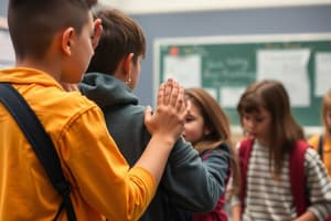 Programa de Violencia Escolar y Acoso