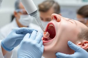 Throat Culture Procedure