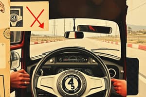 Pre Drive Checklist Quiz