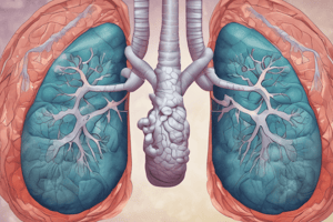 Pulmonary Disorders Quiz