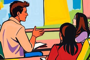 Classroom Discussion Techniques