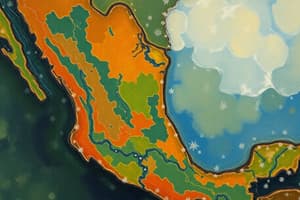 Mexico's Physical Geography and Climate Zones