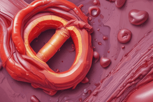 Coronary Artery Disease and Arteriosclerosis Quiz