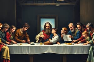 The Last Supper and Jesus' Teachings