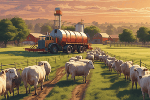 Certification Exam: Pesticides and Livestock Management