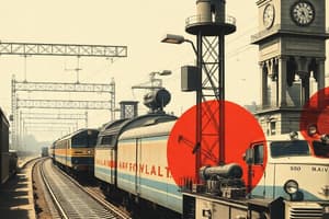 Financial Appraisal of Railway Projects