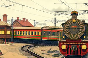 Indian Railways Chapter XVIII: Sidings