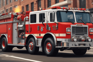 Heavy Rural Fire Truck (BRP) Characteristics