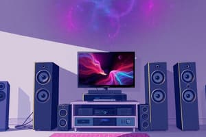 Instalasi Sistem Audio Rumah (Home Theater)