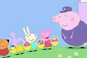 Peppa Pig's Chocolate Egg Hunt