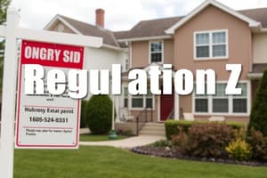 Real Estate Advertising and Regulation Z