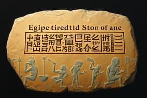 The Rosetta Stone and Language Mysteries