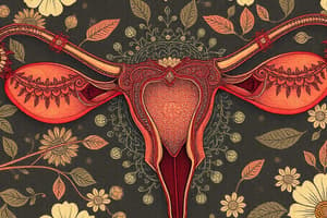 Female Reproductive Biology Quiz