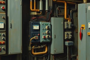 Electrical Switchgear Overview and Classification