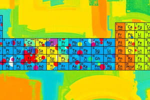 Chemistry Class: Periodic Table & Trends