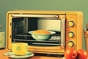 Toaster Oven Troubleshooting Guide