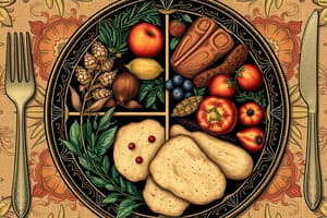 Understanding MyPlate and Food Groups