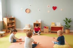 Calming Areas in Early Childhood Education