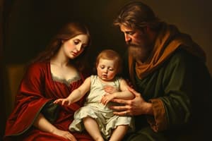 Mary and Joseph's Role in Jesus's Growth