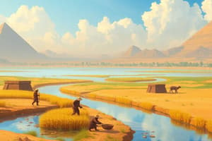 Ancient Egyptian Farming and Seasons