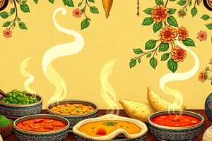 Indian Cuisine Dishes