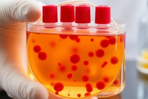 Microbiology Culture Techniques Quiz