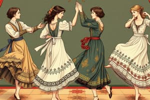 Folk Dance Basics: Positions Overview