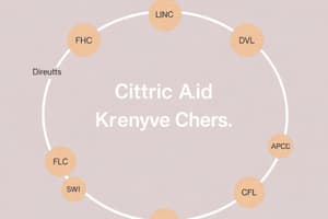 Citric Acid Cycle steps