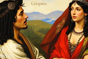 Antony and Cleopatra: Character Arcs